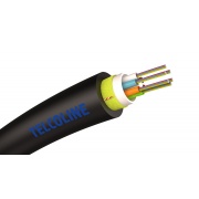 Kabel światłowodowy TELCOLINE 24J ADSS, wielotubowy (4J/Tube), średnica 10.5 mm, G.652D, 4 kN