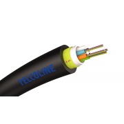 Kabel światłowodowy TELCOLINE 24J ADSS, wielotubowy (12J/Tube), średnica 10.5 mm, G.652D, 4 kN