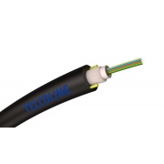 Kabel światłowodowy TELCOLINE 4J ADSS, jednotubowy, średnica 5.0 mm, G657. Wzmocniony włóknami szklanymi