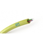 Kabel ZTT 2J microDUCT, średnica 1.2 mm, G.657, powłoka wzdłużnie rowkowana 