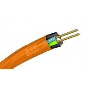 Kabel ZTT 96J microDUCT, wielotubowy (12F/T), średnica 6.2 mm, G.657A1, pomarańczowy