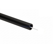 Mikrorurka grubościenna TELCOLINE 7/4 mm z pilotem, czarna, 3000 m