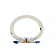 Patchcord LC/UPC - LC/UPC duplex LSZH 0.5m G.657A2 3mm