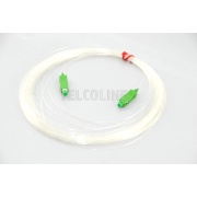 Patchcord TELCOLINE 1J, 10m, bezbarwny, średnica 1mm, złącza SC/APC, G.657B3, GOLD