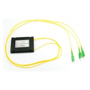 Splitter PLC 1x2 ABS box SM 2mm 1m SC/APC