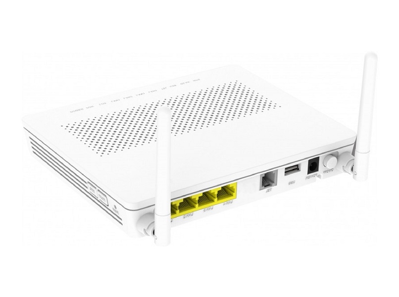 Terminal Ethernet GPON ONT do Huawei, 1xGE, 3xFE, WIFI 2.4G, 1xUSB, 1xPOTS, SC/UPC