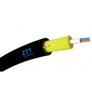 Kabel ZTT microADSS 2J, G.657A2, czarny, średnica 3 mm, TPU