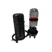 Mufa światłowodowa pionowa TELCOLINE 96F z polem komutacyjnym, wentyl, wejść 4:1