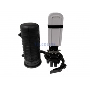 Mufa światłowodowa pionowa TELCOLINE 144F z wentylem, wejść 4:1