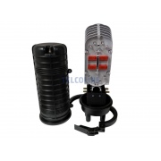 Mufa światłowodowa pionowa TELCOLINE 144F z wentylem, wejść 4:1