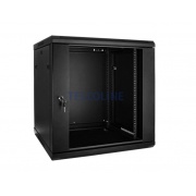 Szafa rackowa TELCOLINE 12U/19" 600x450 mm, czarna