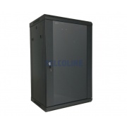 Szafa rackowa TELCOLINE 18U/19", 600x450 mm, czarna