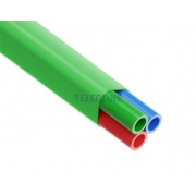 Wiązka/pakiet mikrorurek 3x14/10 mm, zielony